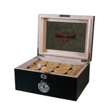 Original Black Matte Humboldt Humidor - SmokeWeed.com