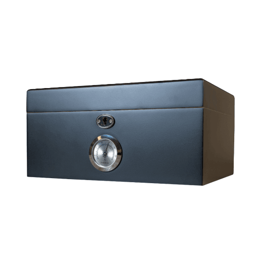 Original Black Matte Humboldt Humidor - SmokeWeed.com