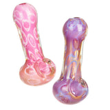 Pastel Bubbles Spoon Pipe - 3.75" / Colors Vary - SmokeWeed.com