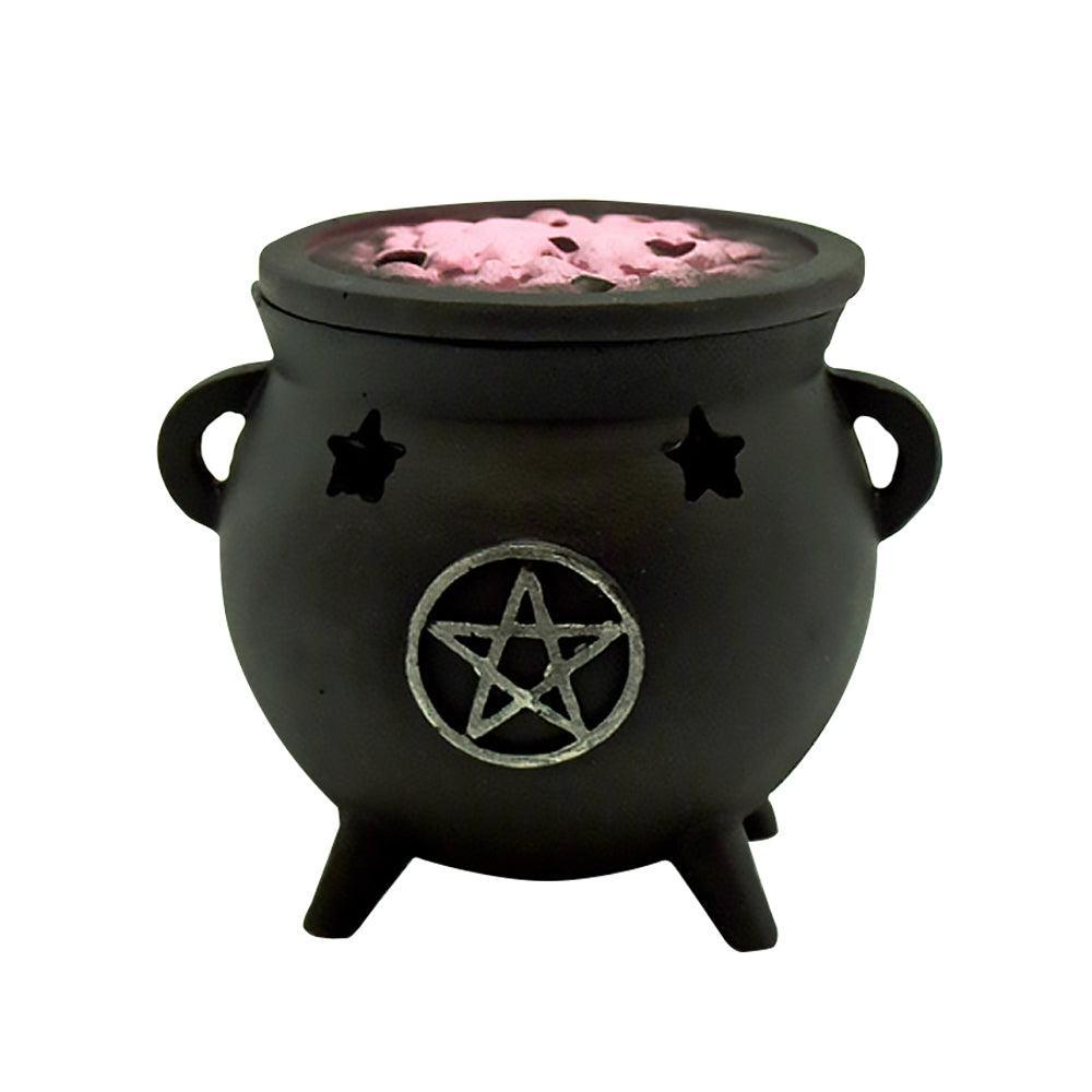 Pentagram Cauldron Incense Burner - 3" - SmokeWeed.com