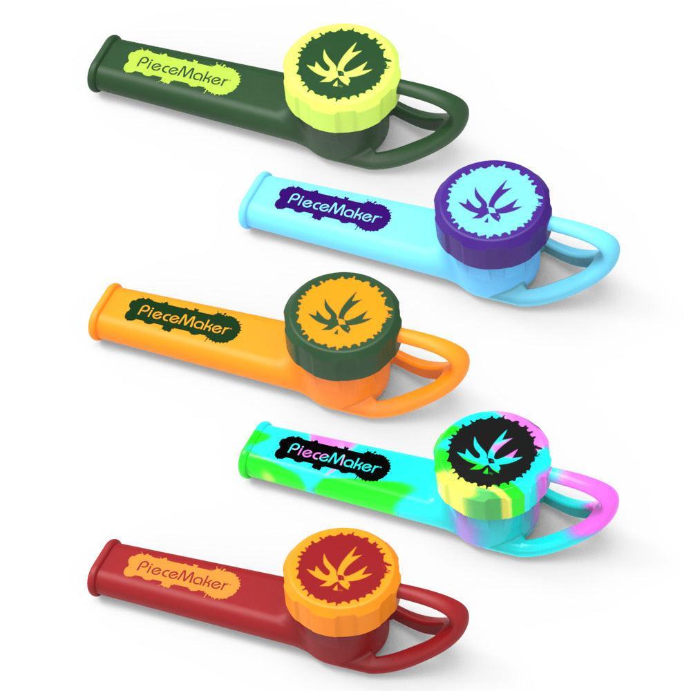 Piecemaker Karma Go Silicone Pipe - 4" / Colors Vary - SmokeWeed.com