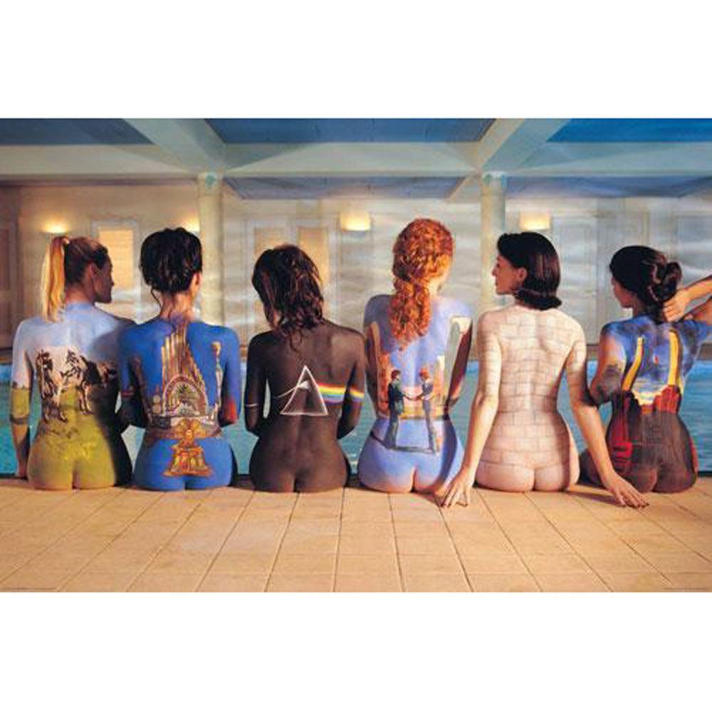 Pink Floyd Painted Backs Catalog Poster - SmokeWeed.com