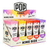 POP Cones Ultra Thin | Assorted Flavors | 25pc Display - SmokeWeed.com