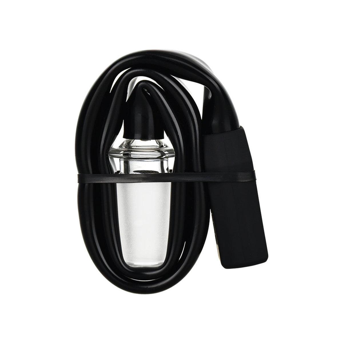 Pulsar 510 Dunk H2O Adapter Silicone Whip w/ Glass Attachment - 12" / 14mm - SmokeWeed.com