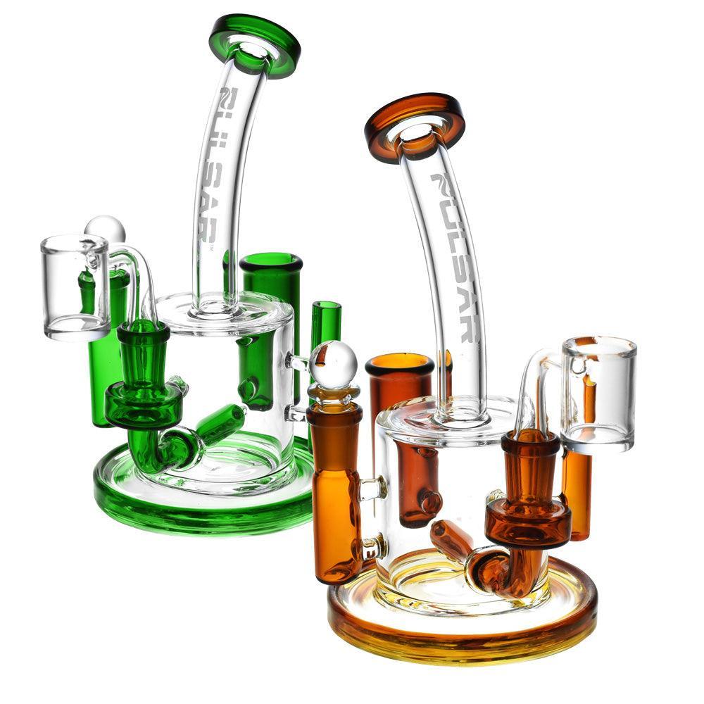 Pulsar All in One Station Dab Rig V2 - 8"/14mm F/Colors Vary - SmokeWeed.com