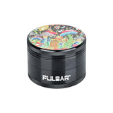 Pulsar Artist Series Grinder - 2.5" / 4pc / Assorted Designs 6PC DISPLAY - SmokeWeed.com