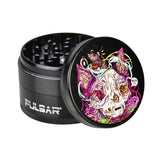 Pulsar Artist Series Metal Grinder | Courtney Hannen MrOw - SmokeWeed.com