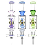 Pulsar Beaker Perc Vapor Vessel 2.0 w/ Quartz Tip | 8.5" | 14mm F - SmokeWeed.com