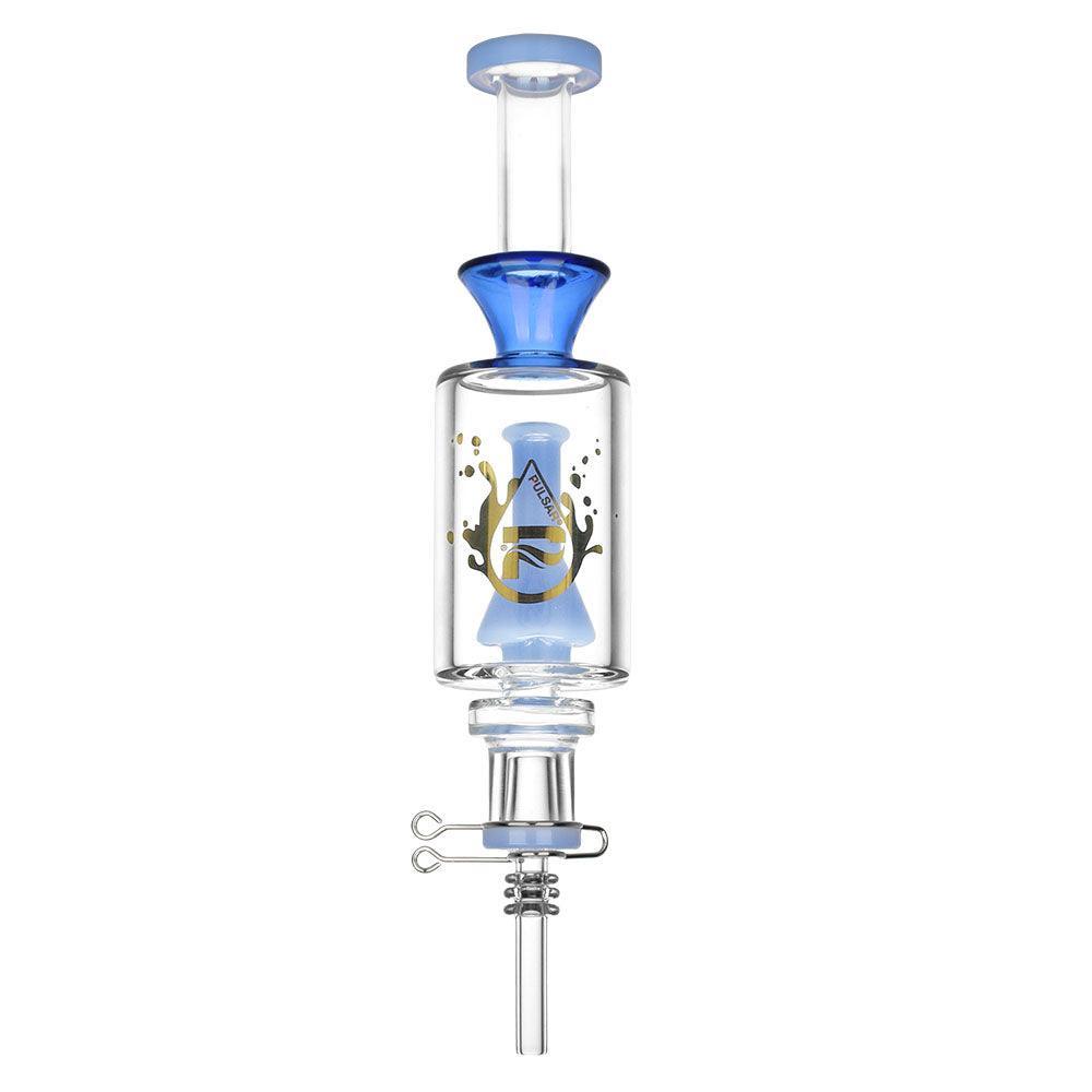 Pulsar Beaker Perc Vapor Vessel 2.0 w/ Quartz Tip | 8.5" | 14mm F - SmokeWeed.com