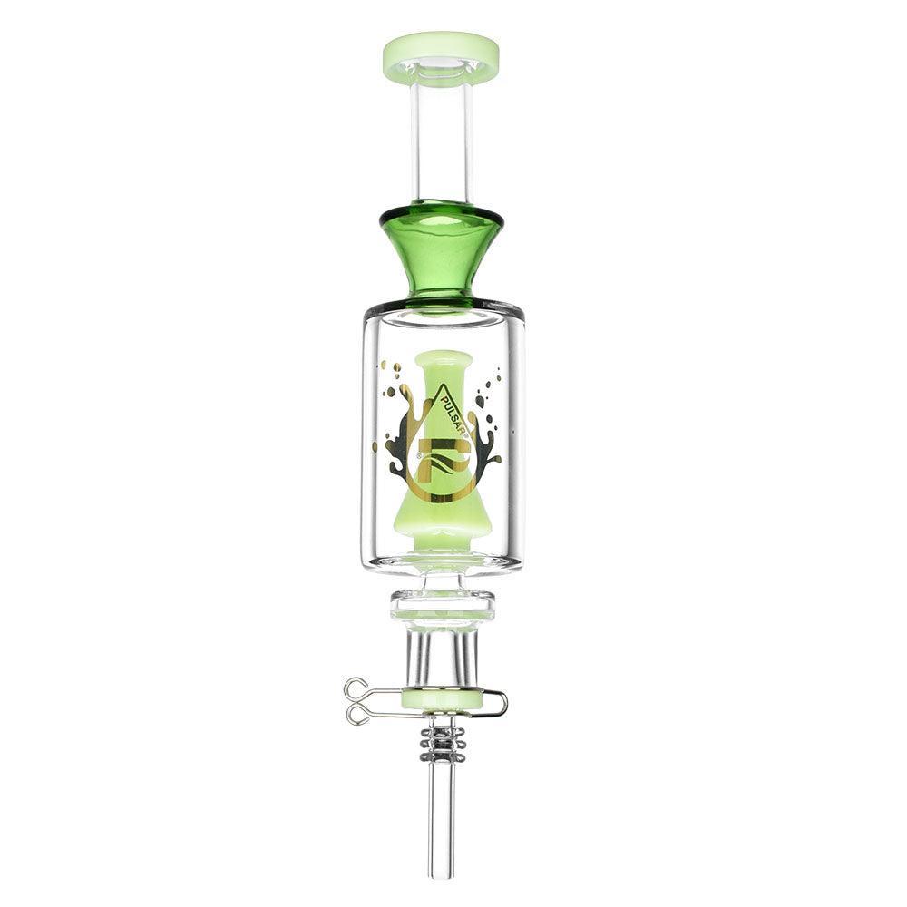 Pulsar Beaker Perc Vapor Vessel 2.0 w/ Quartz Tip | 8.5" | 14mm F - SmokeWeed.com