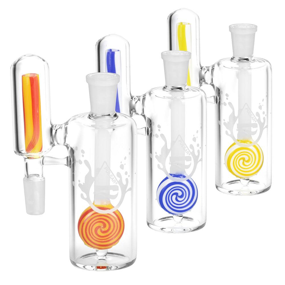 Pulsar Candy Lolli "No Ash" Ash Catcher - 14mm/Clrs Vary - SmokeWeed.com