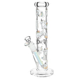 Pulsar Caticorn Design Series Straight Tube Water Pipe | 12" | 14mm F - SmokeWeed.com