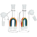 Pulsar Chasing Rainbows Ash Catcher | 5" | 14mm - SmokeWeed.com