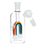 Pulsar Chasing Rainbows Ash Catcher | 5" | 14mm - SmokeWeed.com