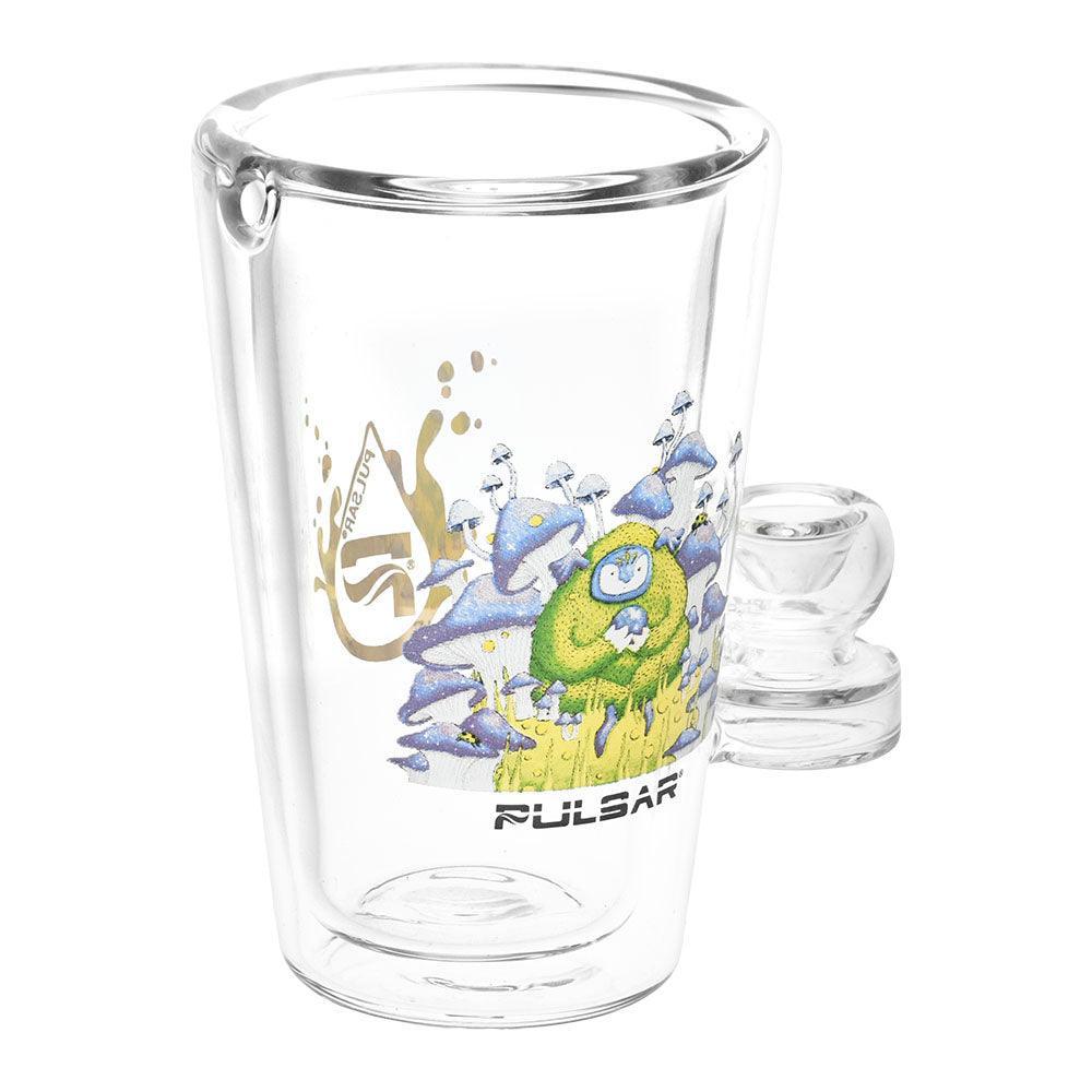 Pulsar Design Series x Drinkable Series Glass Tumbler Pipe | 250mL | 5" - SmokeWeed.com