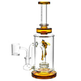 Pulsar Drop Down Bee Dab Rig - 14mm F/8.75"/Colors Vary - SmokeWeed.com