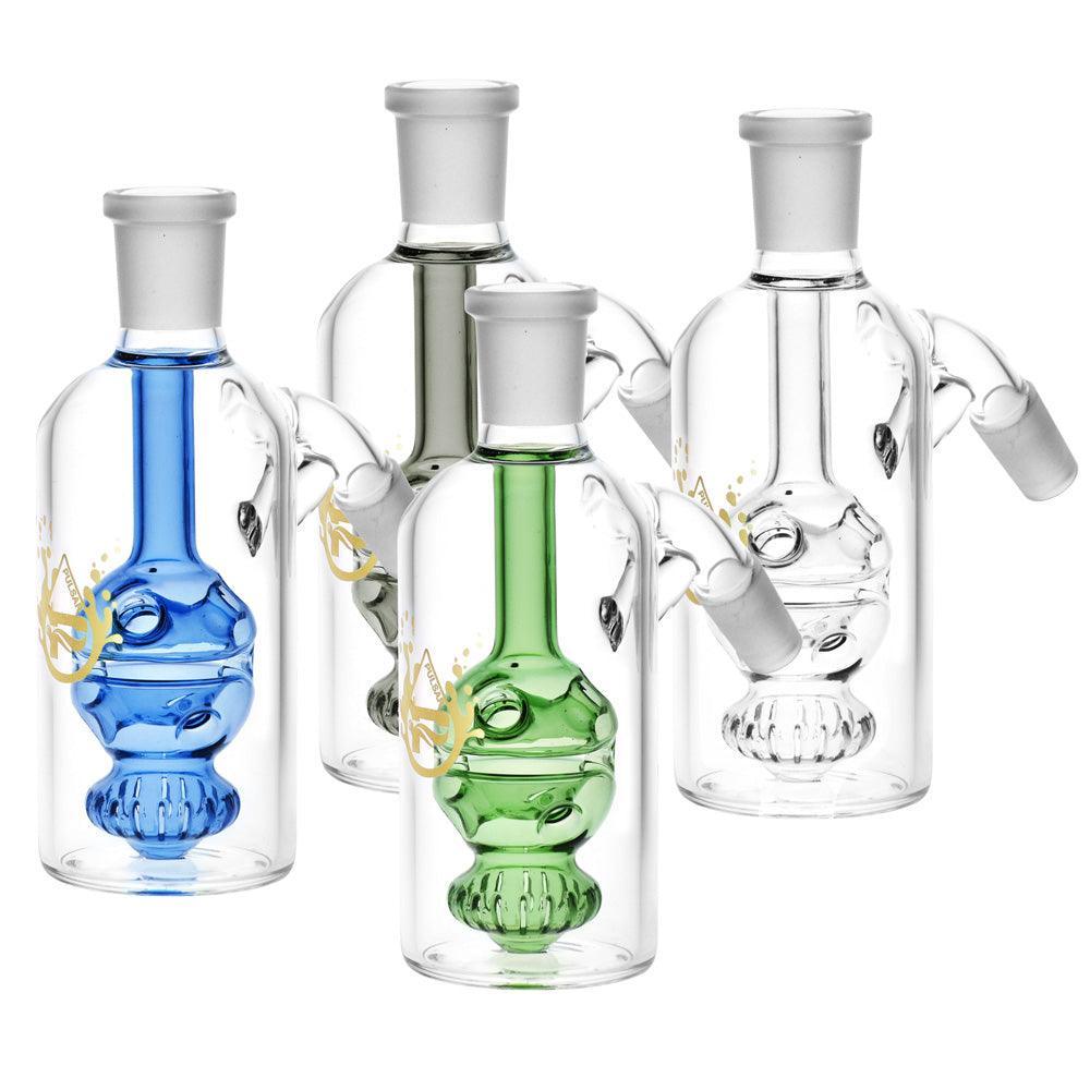 Pulsar Fab Egg Perc Ash Catcher - 45 Degree / Colors Vary - SmokeWeed.com
