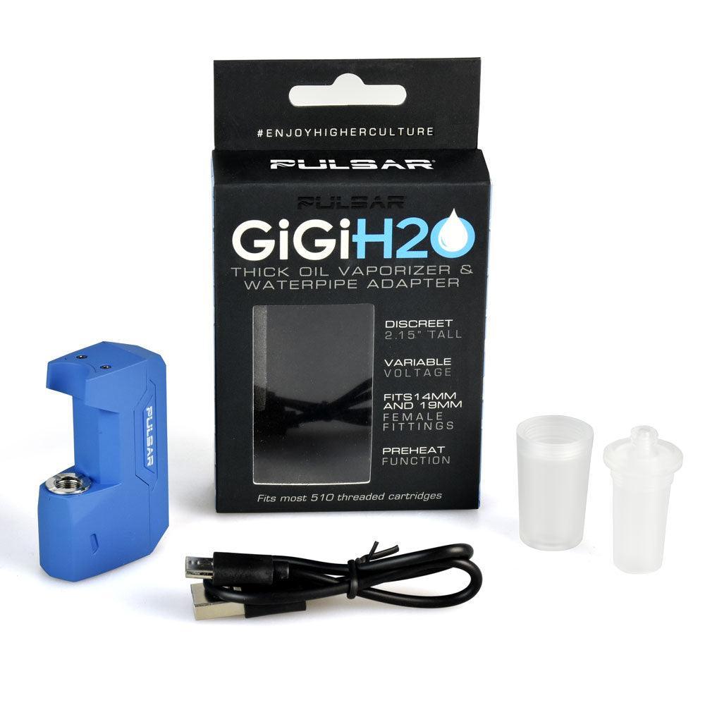 Pulsar GiGi H2O 510 Battery w/ Water Pipe Adapter - SmokeWeed.com