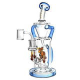 Pulsar Honey Sweetness Recycler Dab Rig -10"/14mm F/Clrs Vry - SmokeWeed.com