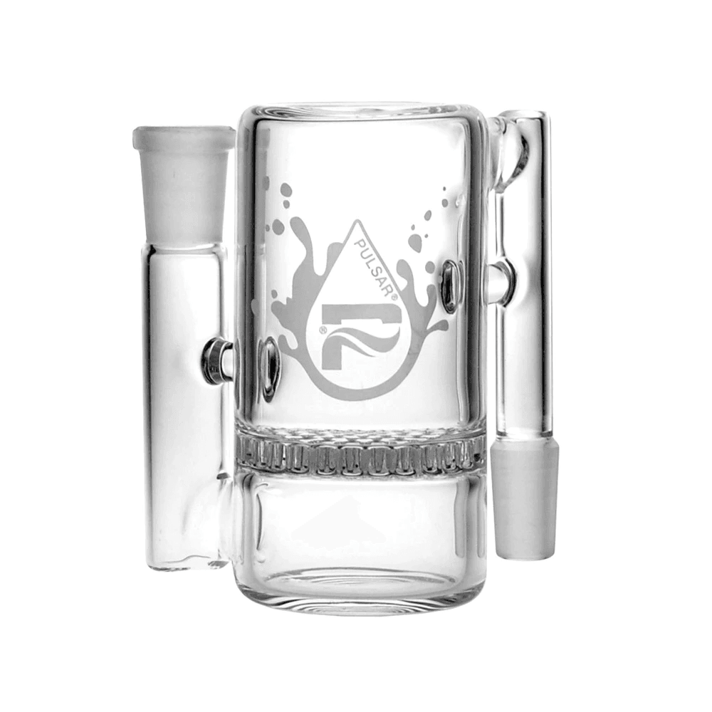 Pulsar Honeycomb Ash Catcher | 90 Degree - SmokeWeed.com