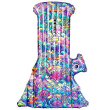 Pulsar Inflatable Water Pipe Pool Float - Neon Shrooms / 6ft - SmokeWeed.com