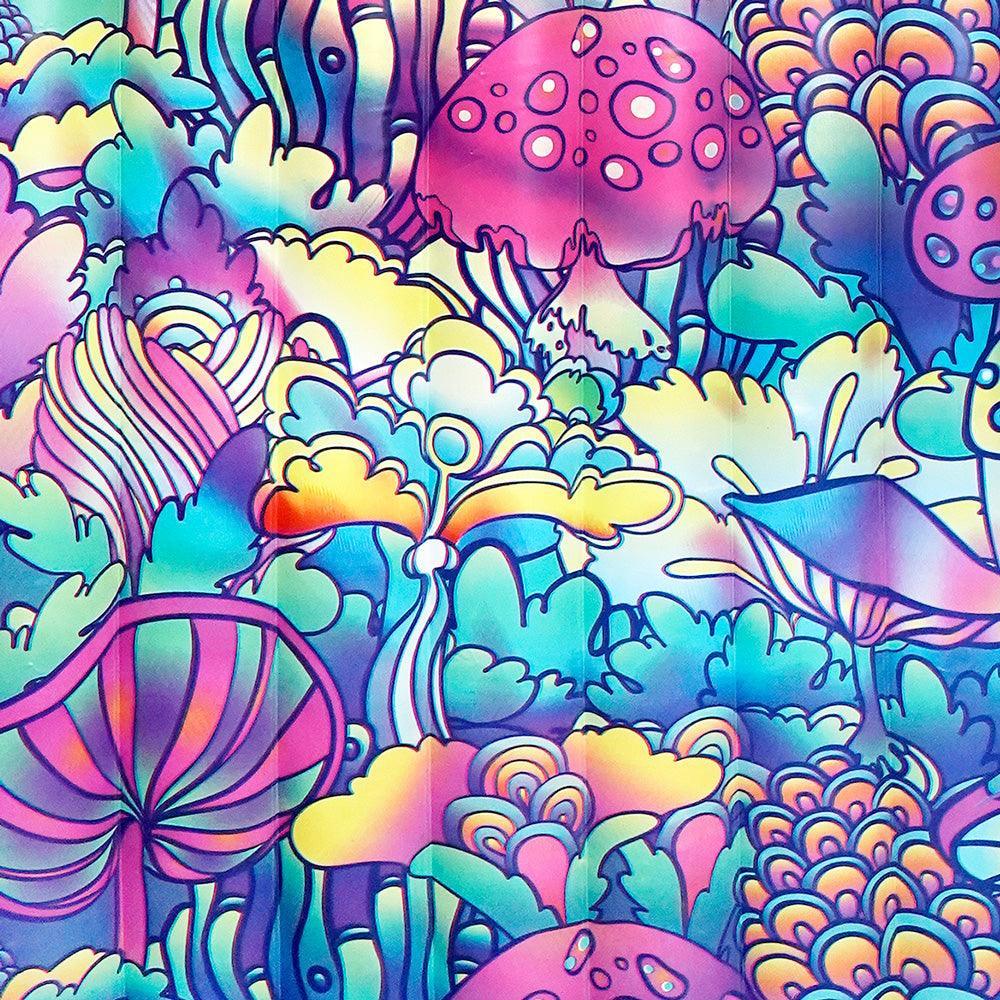 Pulsar Inflatable Water Pipe Pool Float - Neon Shrooms / 6ft - SmokeWeed.com