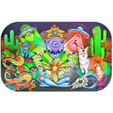 Pulsar Magnetic 3D Tray Lid | Psychedelic Desert - SmokeWeed.com