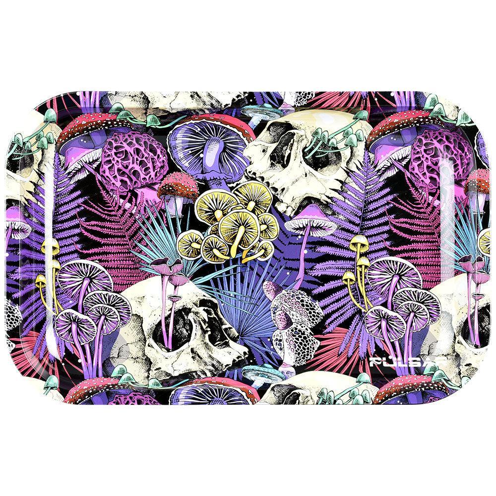 Pulsar Metal Rolling Tray | Forgotten Trip - SmokeWeed.com