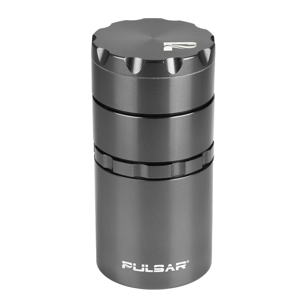 Pulsar Metal Storage Herb Grinder - SmokeWeed.com