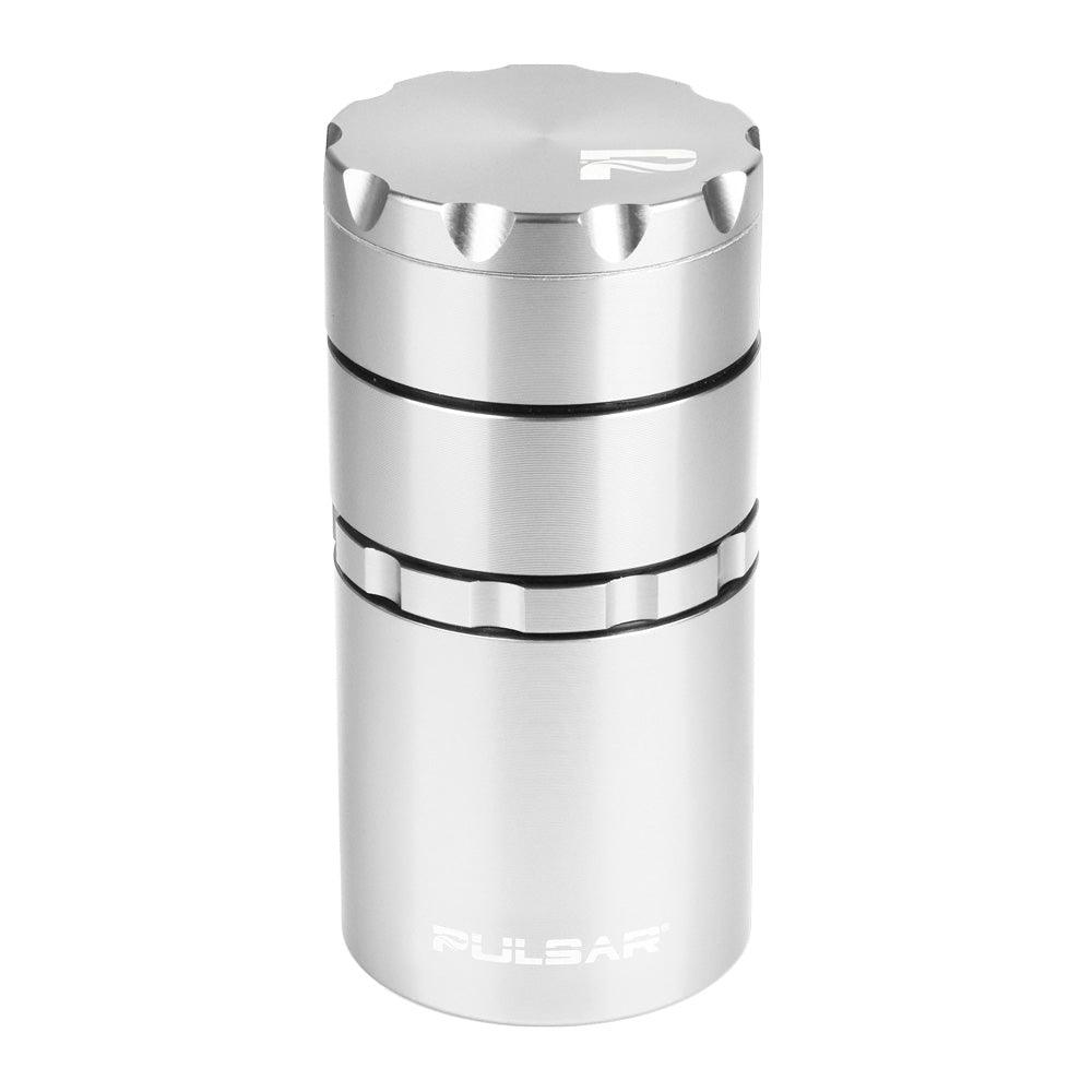 Pulsar Metal Storage Herb Grinder - SmokeWeed.com