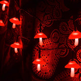 Pulsar Mini Shrooming LED String Light Set - 50 lights / 16ft - SmokeWeed.com