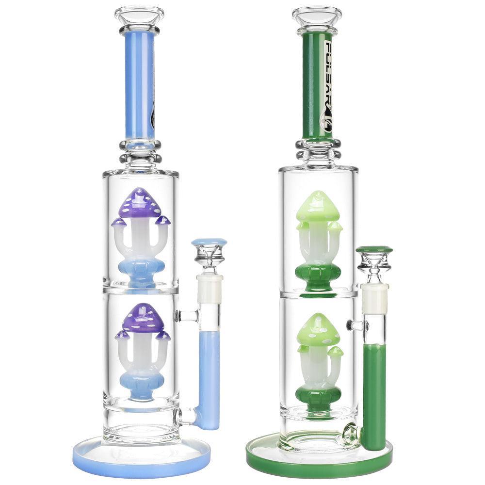 Pulsar Mycelial Revolution Water Pipe - 14.75"/14mm F/Clrs Vry - SmokeWeed.com