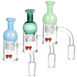 Pulsar Quartz Banger w/ Helix Carb Cap - SmokeWeed.com