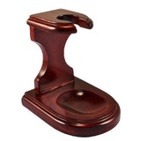 Pulsar Shire Pipes Decorative Rosewood Pipe Stand - 3â€x4â€ (Holds one pipe) - Figured Wood - SmokeWeed.com