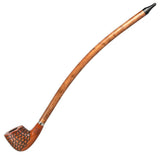 Pulsar Shire Pipes The Archivist | Engraved Billiard Churchwarden Smoking Pipe - SmokeWeed.com