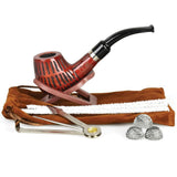 Pulsar Shire Pipes The Mad Dash | Engraved Brandy Smoking Pipe - SmokeWeed.com