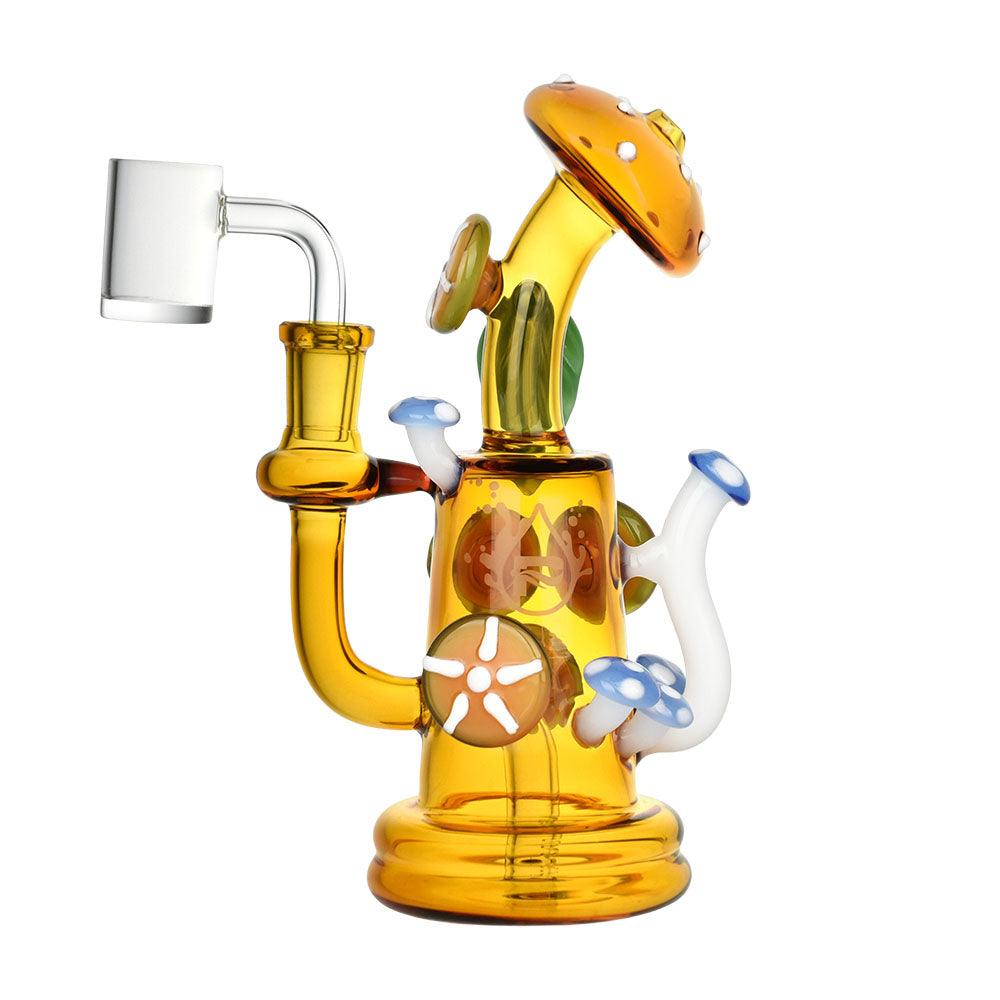 Pulsar Shroom Crazy Dab Rig | 6.75" | 14mm F - SmokeWeed.com