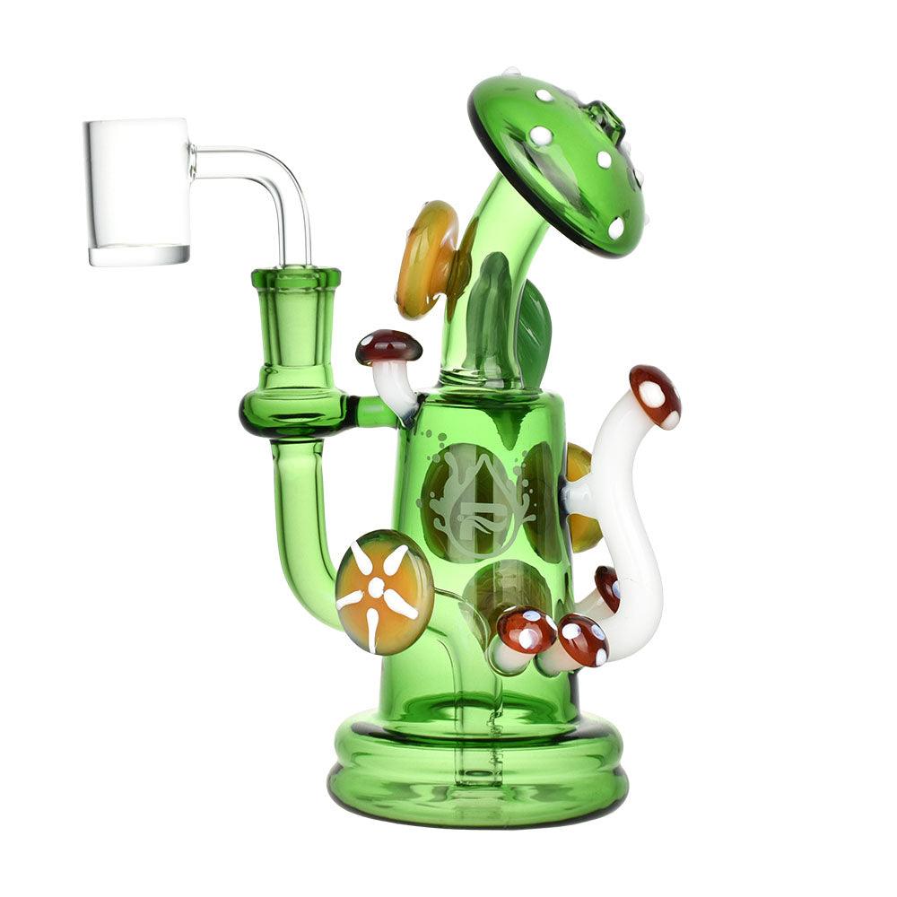 Pulsar Shroom Crazy Dab Rig | 6.75" | 14mm F - SmokeWeed.com