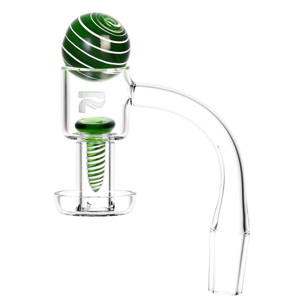 Pulsar Terp Slurper Screw & Marble Set - 2pc / Colors Vary - SmokeWeed.com