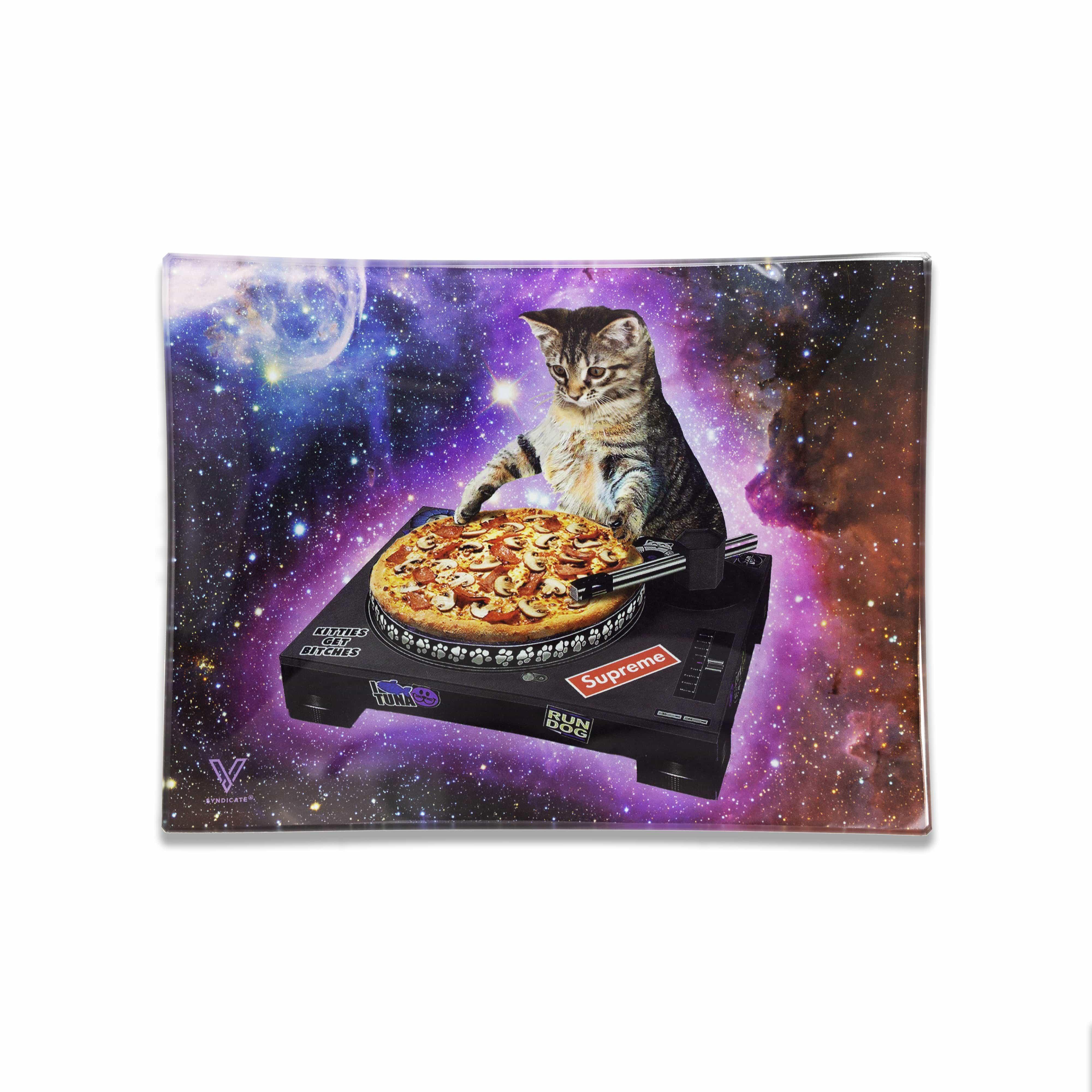 Pussy Vinyl Glass Rollin' Tray - SmokeWeed.com