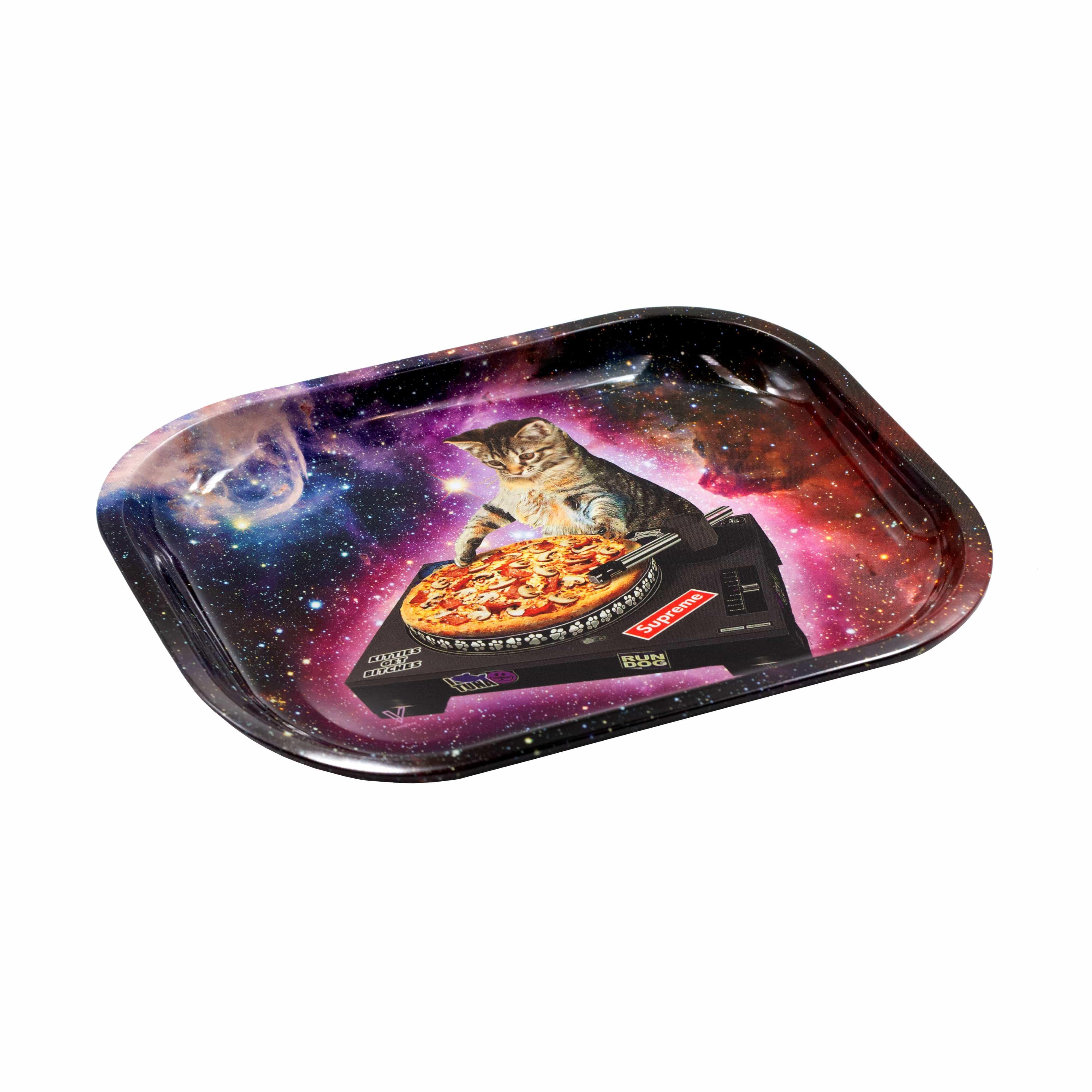 Pussy Vinyl Metal Rollin' Tray - SmokeWeed.com