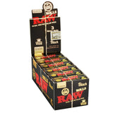 RAW Black Rolls Rolling Papers -3M/King Size Wide 12PC DISP- - SmokeWeed.com