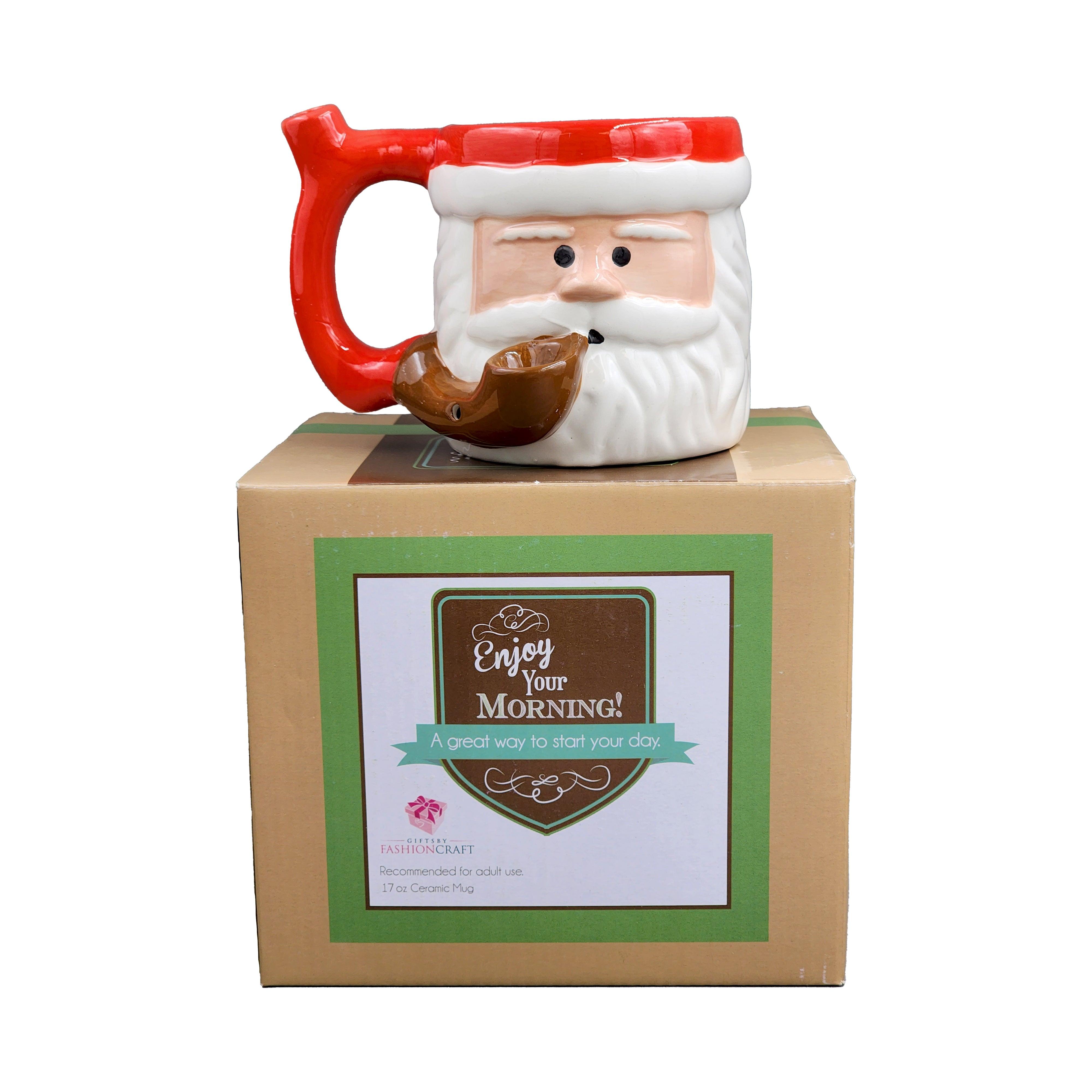 Santa Roast & Toast mug - SmokeWeed.com