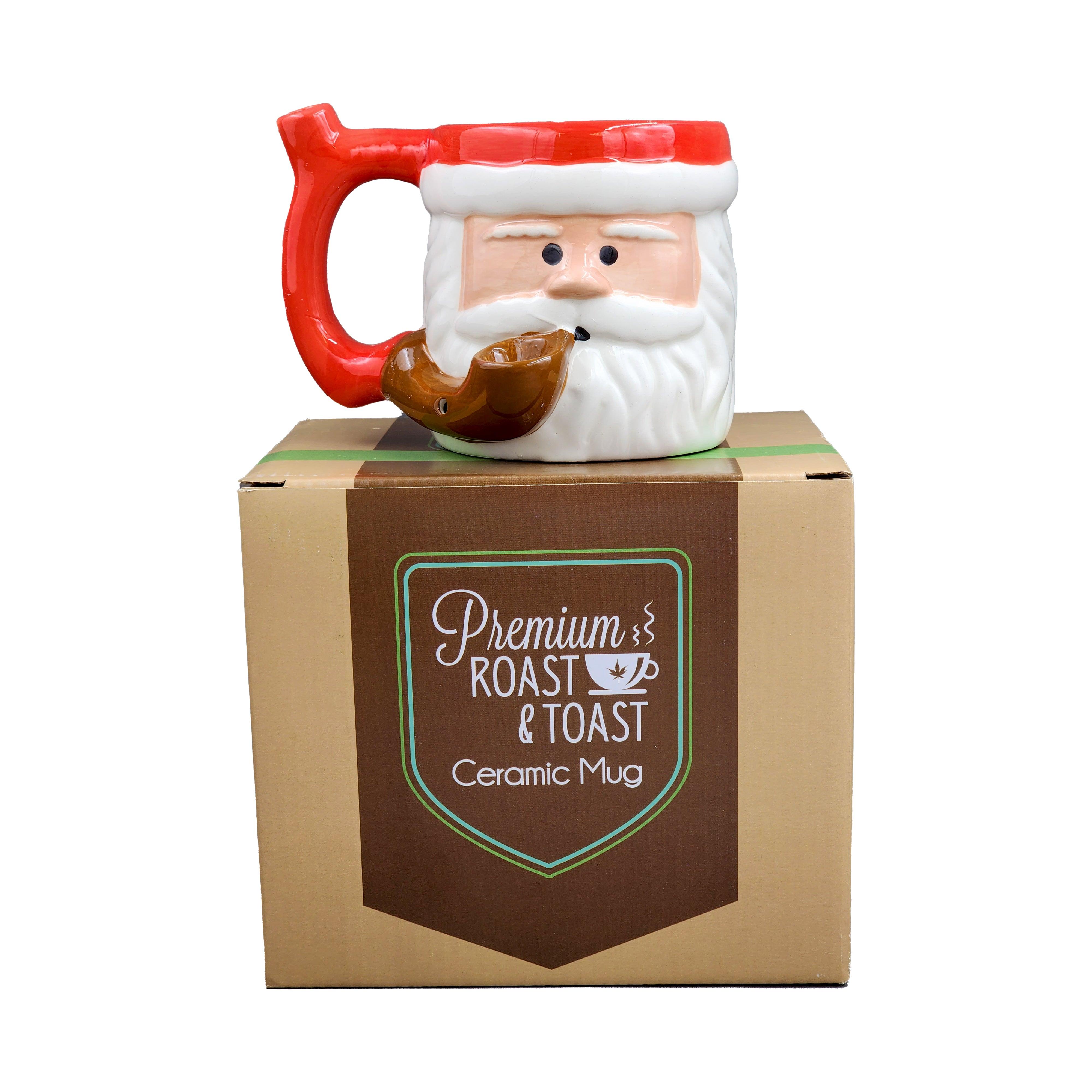 Santa Roast & Toast mug - SmokeWeed.com