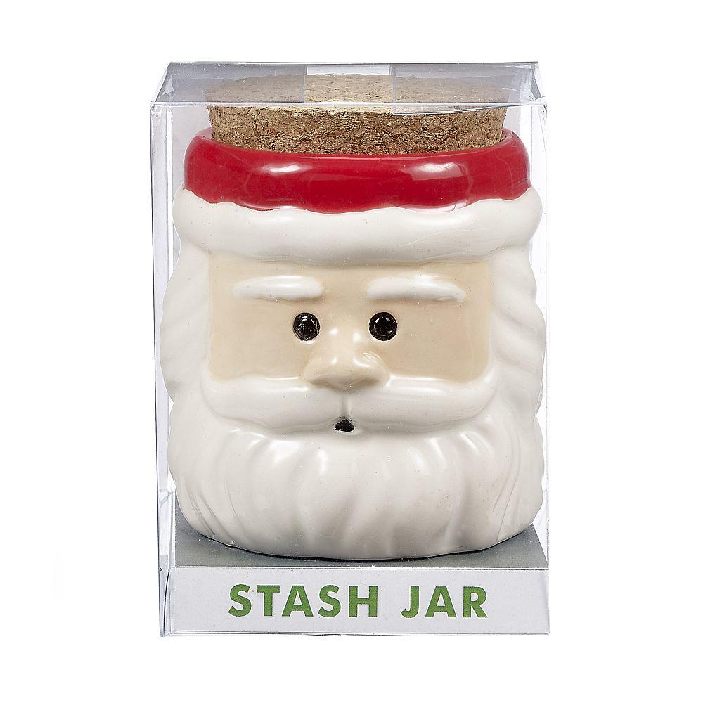 Santa stash jar - SmokeWeed.com