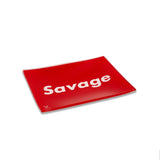 Savage Glass Rollin' Tray - SmokeWeed.com