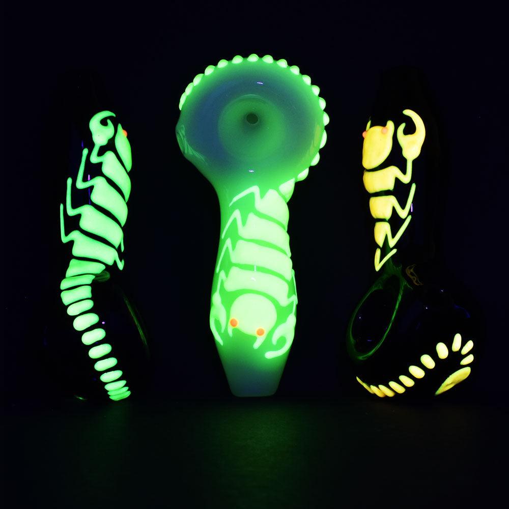 Scorpion Glow Spoon Hand Pipe - SmokeWeed.com