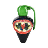 Screaming Grenade Hand Pipe - 5" - SmokeWeed.com