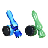 Sidecar Storage Chillum Pipe - 4"/Colors Vary - SmokeWeed.com