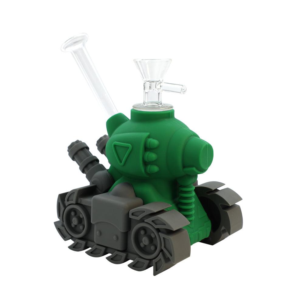 Silicone Omnipotent Tank Water Pipe - SmokeWeed.com